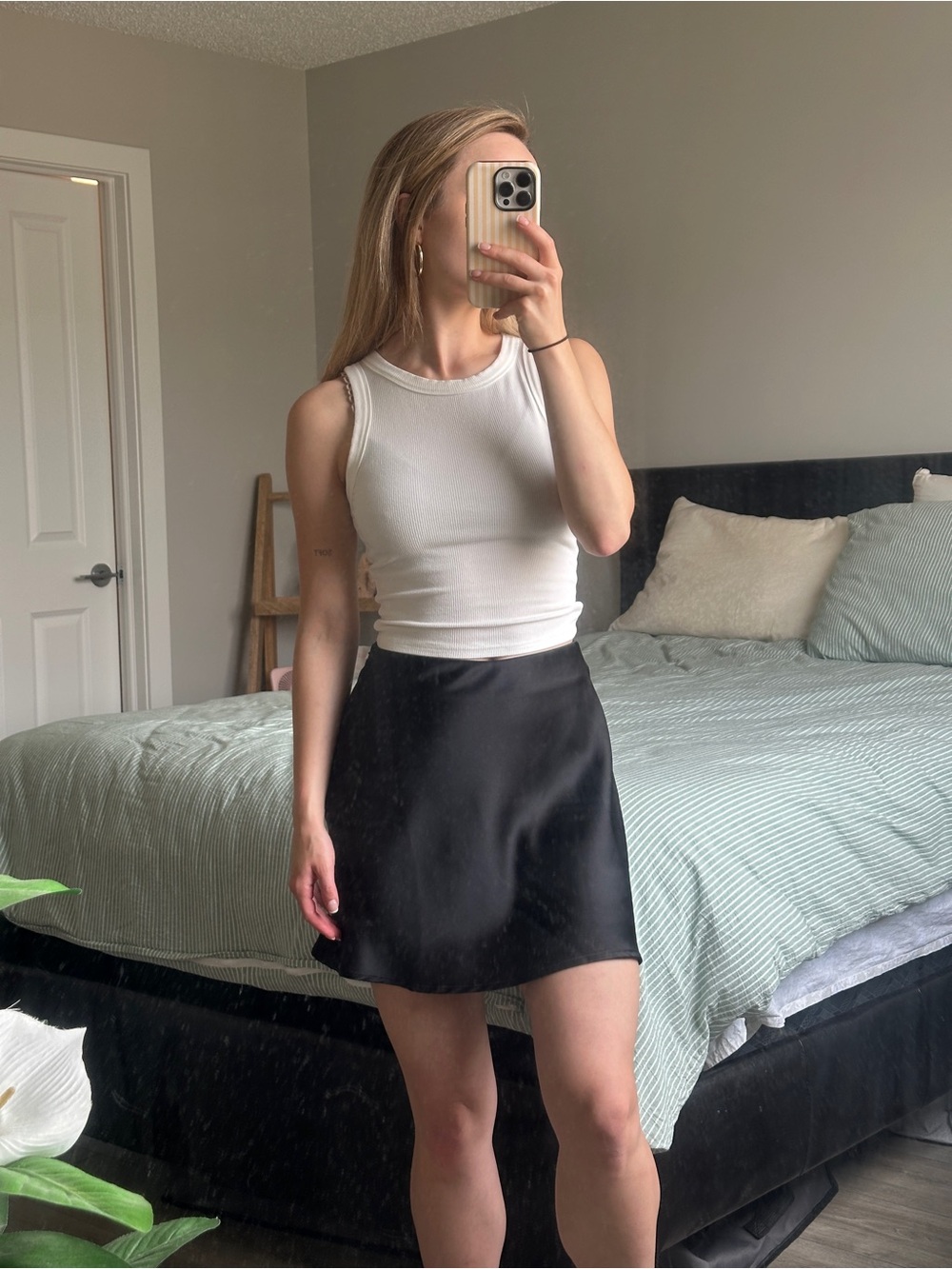 Twik - Silky Mini Skirt
